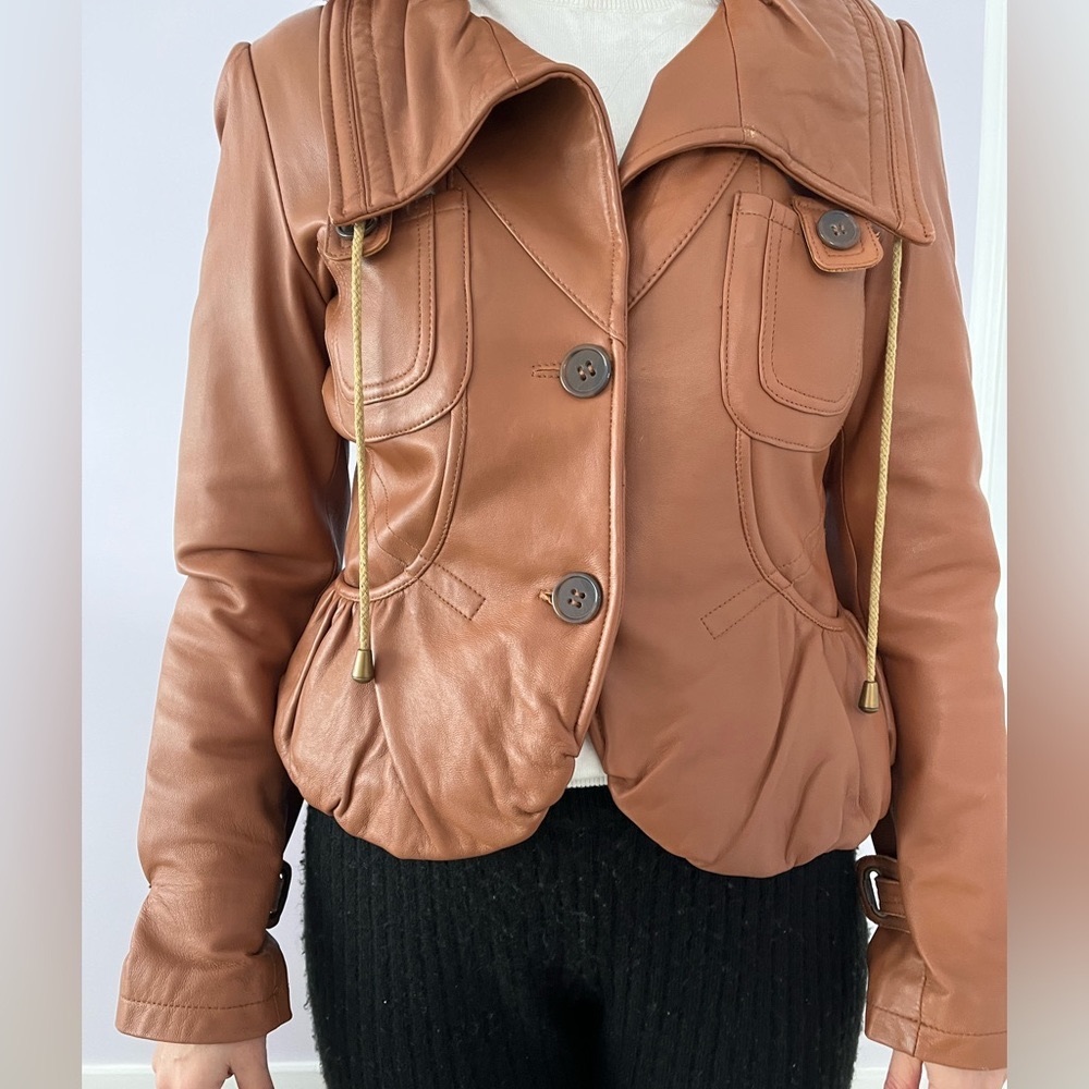 Leather jacket